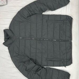 Abercrombie and Fitch  grey puffer jacket